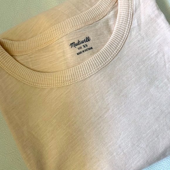 BNWT Madewell pink 100% cotton whisper tee - Picture 7 of 7